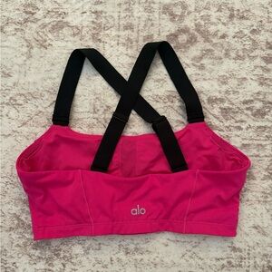 ALO Yoga Pink Sports Bra